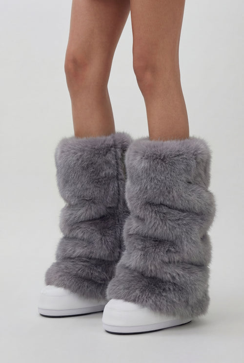 Bearry Grey Legwarmer